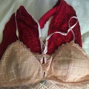 2 bralettes for the price of one